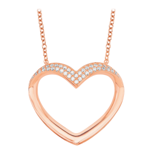 Amor Rosévergoldete Schmuckstücke Halskette mit Herz-Anhänger AMR-2019104 in Ravensburg