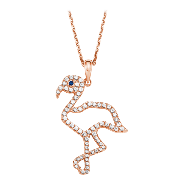 Amor Flamingo & Co Halskette mit Palmen AMR-2020520 in Ravensburg