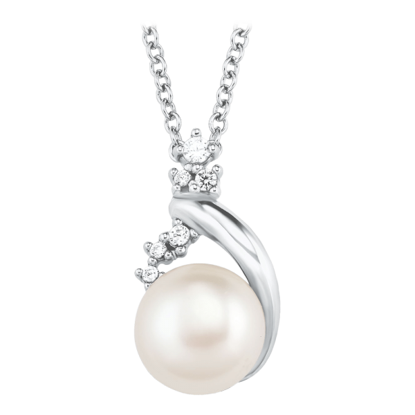 Amor Schimmernde Perlen Halskette mit Perlen AMR-2020765 in Ravensburg