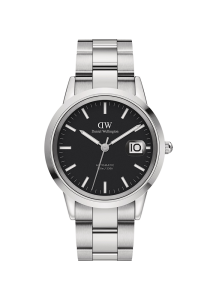 Daniel Wellington Iconic Link Iconic Link Automatic Black Silver 40mm DW00100482 in Ravensburg