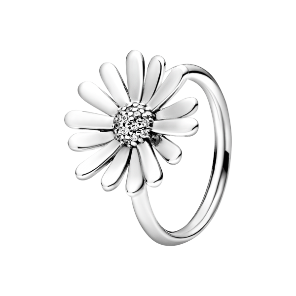 Pandora Ring Pavé Gänseblümchen Statement mit Cubic Zirkonia 198817C01 in Ravensburg