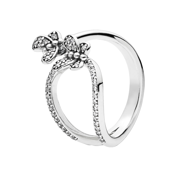 Pandora Ring mit klarem Cubic Zirkonia 197920CZ in Ravensburg