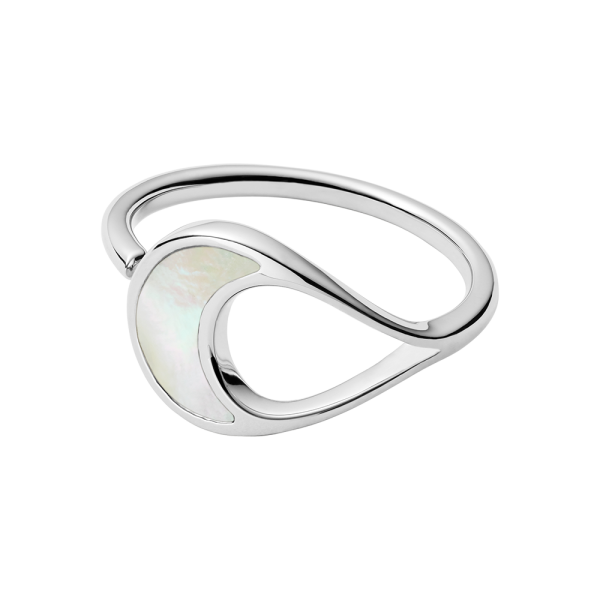 Skagen Mother of Pearl Teardrop Ring SKJ1365040 in Ravensburg