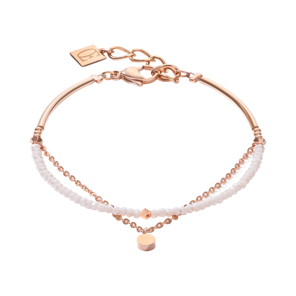 Coeur de Lion Armband Coins & Chain roségold-weiß 5041301400 in Ravensburg