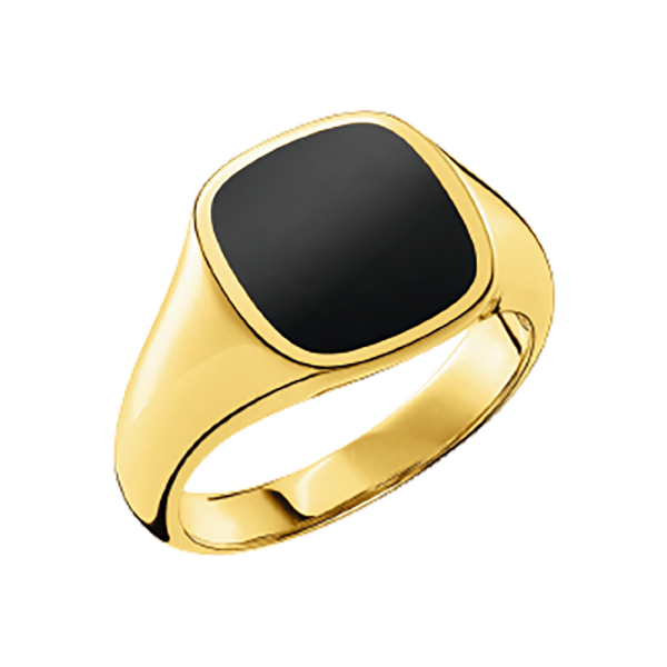 Thomas Sabo Ring klassisch schwarz-gold TR2332-177-11 in Ravensburg