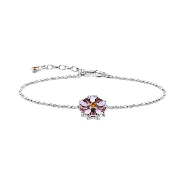 Thomas Sabo Armband Blumen farbige Steine silber A2016-347-7 in Ravensburg