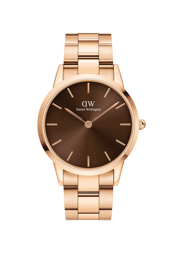 Daniel Wellington Iconic Link Iconic Link Amber Roségold 40mm DW00100460 in Ravensburg