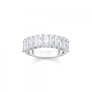 Thomas Sabo Sparkling Heitage Ring weiße Steine Pavé silber TR2366-051-14 in Ravensburg