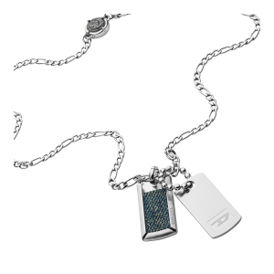 Diesel Framed Halskette Dog Tag DX1246040 in Ravensburg