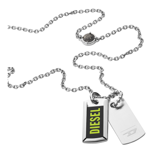 Diesel Framed Halskette Dog Tag DX1245040 in Ravensburg