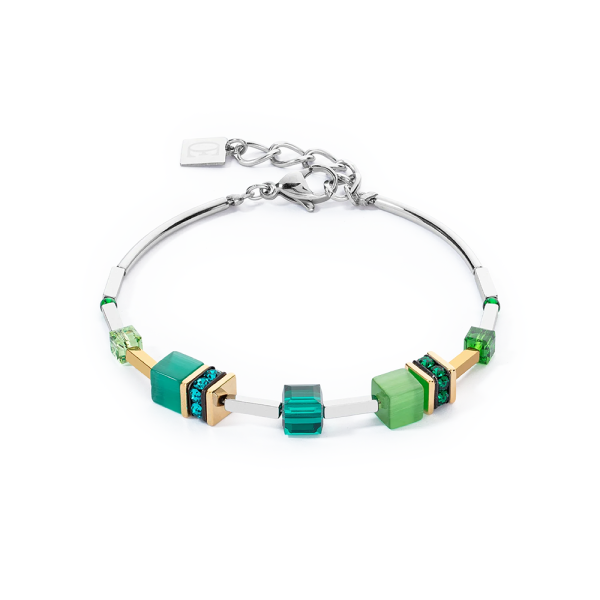 Coeur de Lion GeoCUBE® GeoCUBE® Iconic Lite Armband Grün 2800300500 in Ravensburg