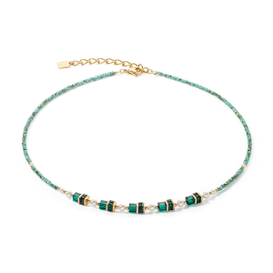 Coeur de Lion Halskette Sparkling Princess gold-grün 4567100500 in Ravensburg