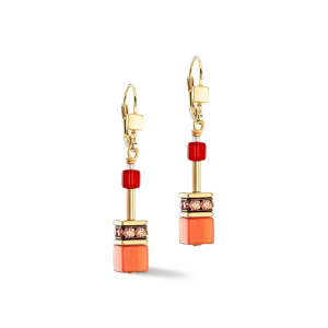 Coeur de Lion GeoCUBE® GeoCUBE® Iconic Ohrringe gold-rot 2838200300 in Ravensburg