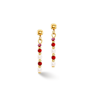 Coeur de Lion Ohrringe Twinkle Princess gold-rot 4433210300 in Ravensburg