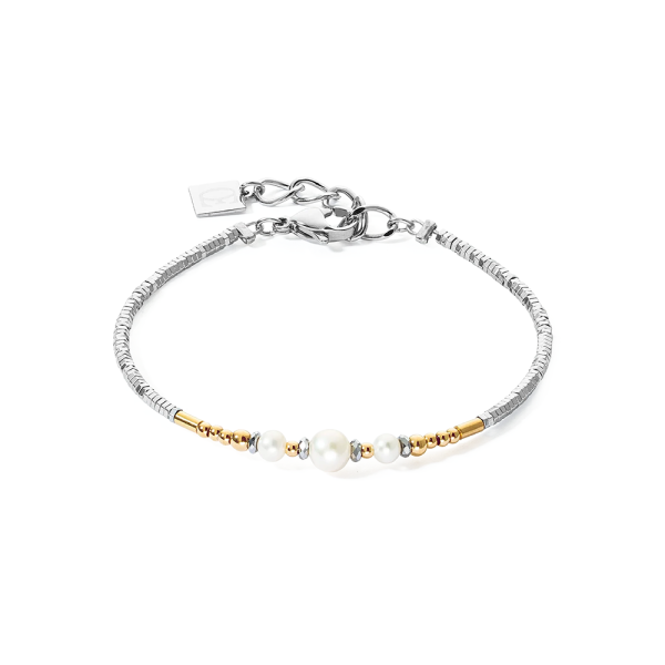 Coeur de Lion Armband Classic Princess Süßwasserperlen Bicolor 1117301426 in Ravensburg
