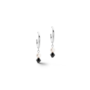 Coeur de Lion Ohrringe Choker Mysterious silber-schwarz 4080211317 in Ravensburg