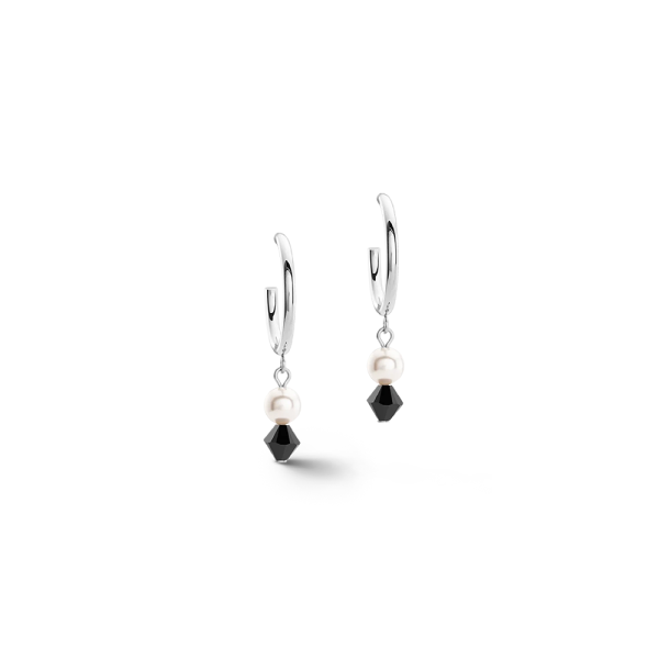 Coeur de Lion Ohrringe Choker Mysterious silber-schwarz 4080211317 in Ravensburg