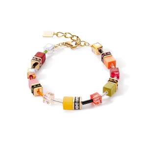 Coeur de Lion GeoCUBE® GeoCUBE® Iconic Multicolor Indian Summer Armband 2838301585 in Ravensburg