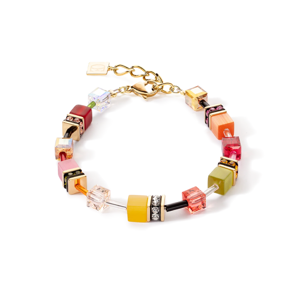 Coeur de Lion GeoCUBE® GeoCUBE® Iconic Multicolor Indian Summer Armband 2838301585 in Ravensburg