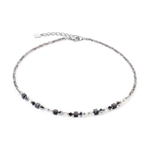Coeur de Lion Halskette Princess Shape Mix schwarz-weiß 4239101314 in Ravensburg