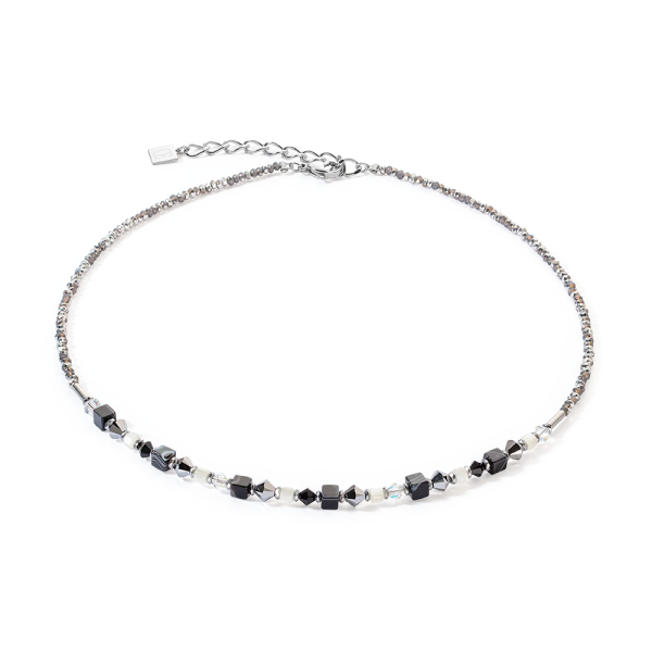 Coeur de Lion Halskette Princess Shape Mix schwarz-weiß 4239101314 in Ravensburg