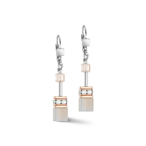 Coeur de Lion GeoCUBE® GeoCUBE® Iconic Precious Ohrringe rosègold-peach 4017200235 in Ravensburg