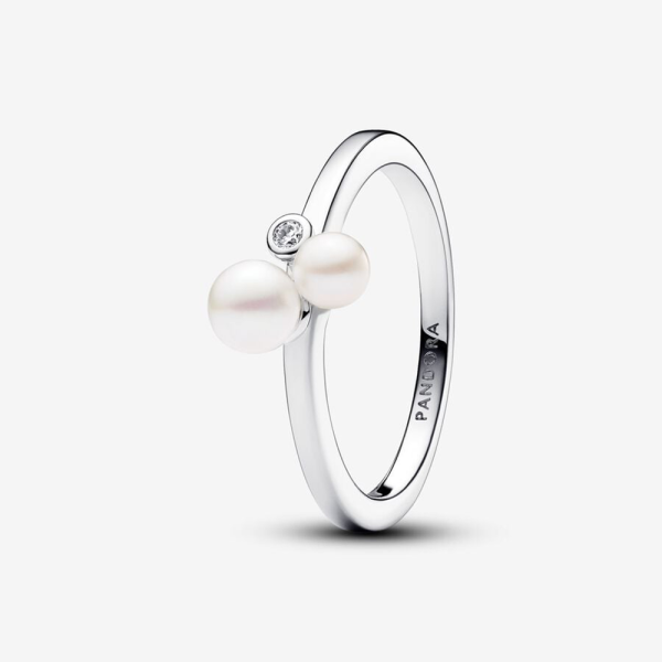 Pandora Timeless Duo Behandelte Süßwasserzuchtperlen Ring 193156C01 in Ravensburg