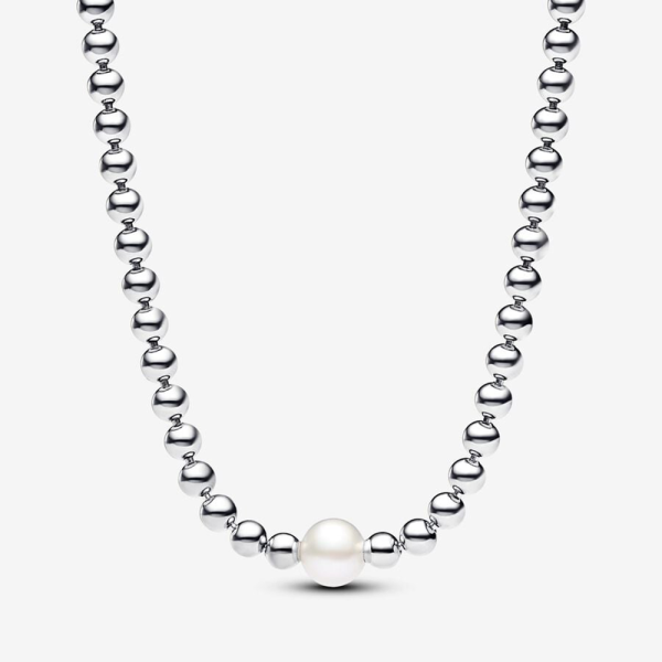 Pandora Timeless Behandelte Süßwasserzuchtperle & Kugeln Collier-Halskette 393176C01-45 in Ravensburg
