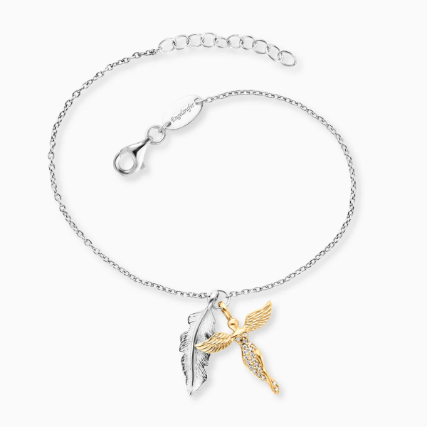 Englesrufer Flügel & Engel Armband ERB-FEDER-ANGEL-BIG in Ravensburg