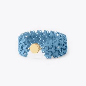FABNORA Fabnora Blossom Armband vergoldet Topaz Blue FB6B8-02TP in Ravensburg