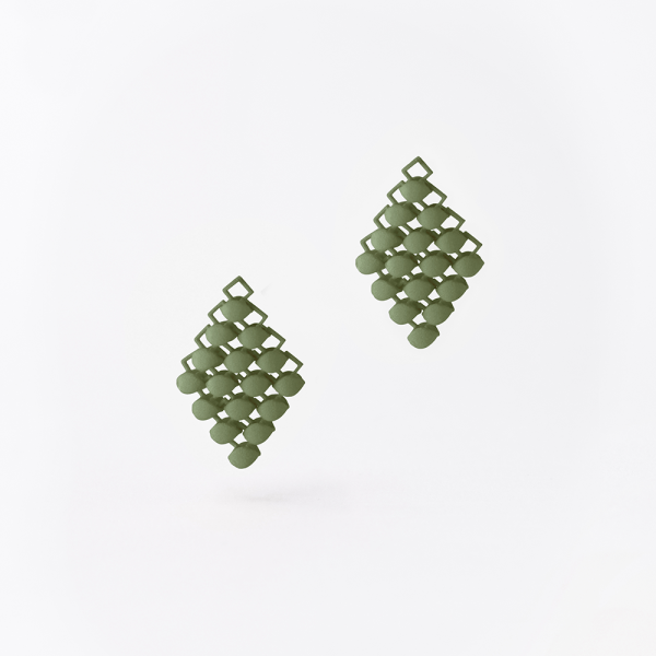 FABNORA Fabnora Essence Ohrring-Anhänger Mini Olive Green FA8PE-MIOG in Ravensburg