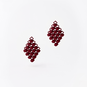 FABNORA Fabnora Essence Ohrring-Anhänger Mini Bordeaux Red FA8PE-MIBR in Ravensburg