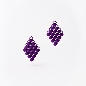 FABNORA Fabnora Essence Ohrring-Anhänger Mini Aubergine Purple FA8PE-MIAL in Ravensburg