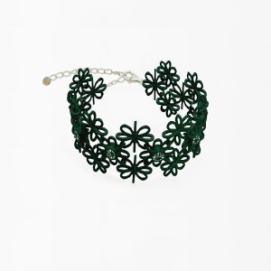 FABNORA Fabnora Lace Armband 925 Silber Pine Green / Indian Sapphire FL1BL-3RGI in Ravensburg