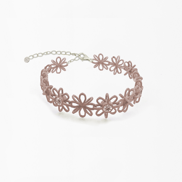 FABNORA Fabnora Lace Armband 925 Silber Classic Beige / Silk FL1BL-1RBE in Ravensburg