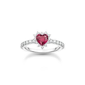 Thomas Sabo True Romance Herz-Ring Romance Silber TR2484-013-10 in Ravensburg