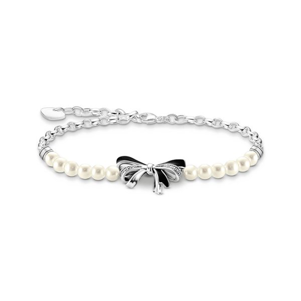 Thomas Sabo True Romance Schleifen-Armband mit Perlen Lovely Romance Silber A2171-167-11 in Ravensburg