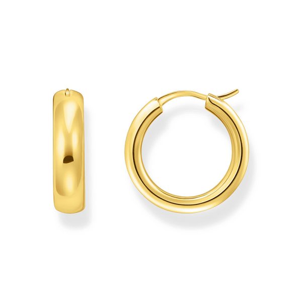 Thomas Sabo Bold Elegance Creolen Chunky-Design vergoldet CR746-413-39 in Ravensburg