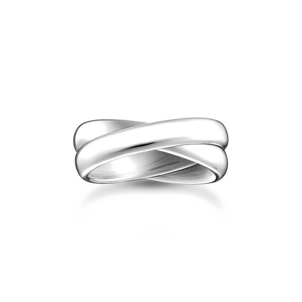 Thomas Sabo Essentials Ring Duo schmal Silber TR2490-001-21 in Ravensburg