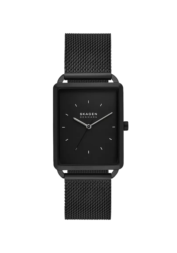 Skagen Hagen Herrenuhr Milanaise Edelstahl schwarz SKW6928 in Ravensburg