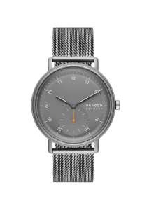 Skagen Kuppel Herrenuhr Kleine Sekunde Milanaise Edelstahl anthrazit SKW6891 in Ravensburg