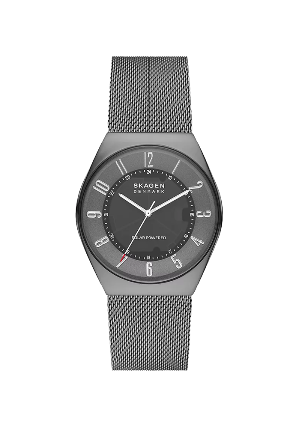 Skagen Grenen Herrenuhr Solarwerk Milanaise Edelstahl anthrazit SKW6836 in Ravensburg