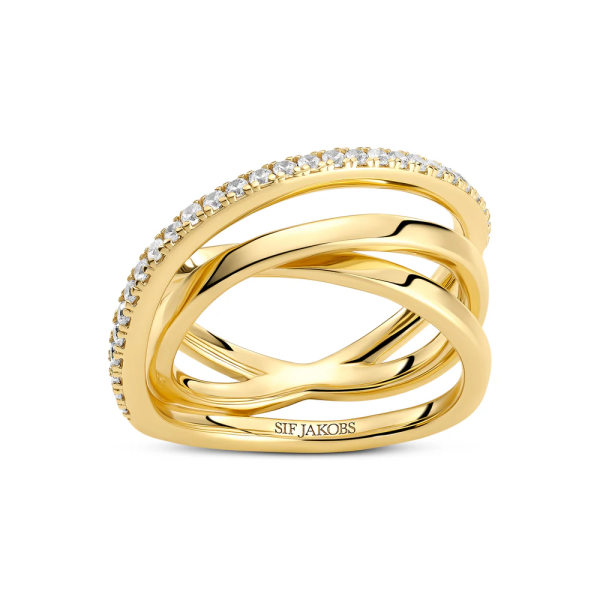 Sif Jakobs Ring Spirale SJ-R2590-CZ-YG in Ravensburg