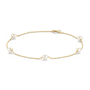 Blush Armband 585er Gelbgold mit Perlen 2248YPW in Ravensburg