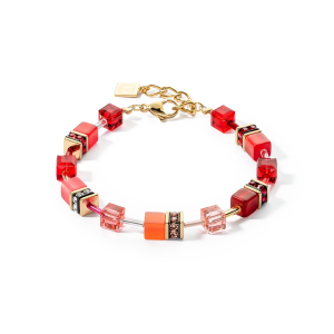 Coeur de Lion GeoCUBE® GeoCUBE® Iconic Armband gold-rot 2838300300 in Ravensburg