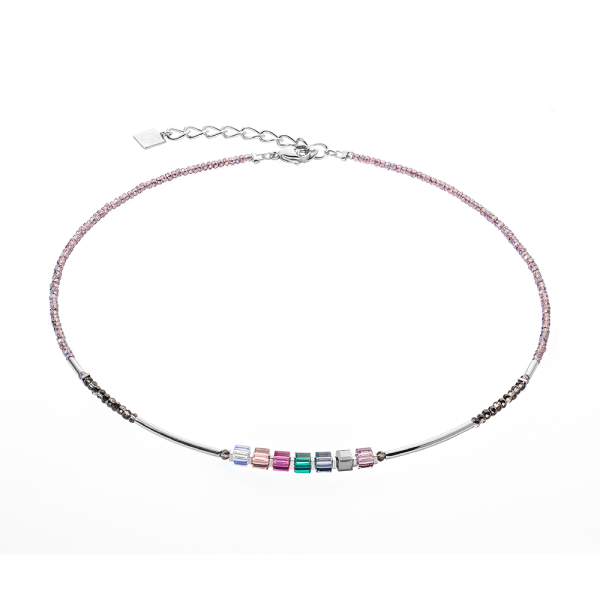 Coeur de Lion Cube Story Minimalistic Sparkling Halskette Multicolour Art Nouveau 5027101578 in Ravensburg