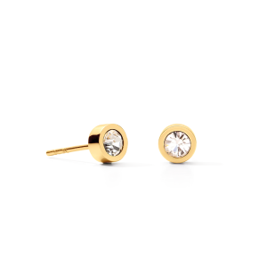 Coeur de Lion Ohrringe Sparkling Dots gold-kristall 0227211816 in Ravensburg