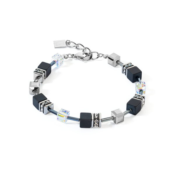 Coeur de Lion GeoCUBE® GeoCUBE® Iconic Precious Onyx Armband kristall-schwarz 4018301318 in Ravensburg