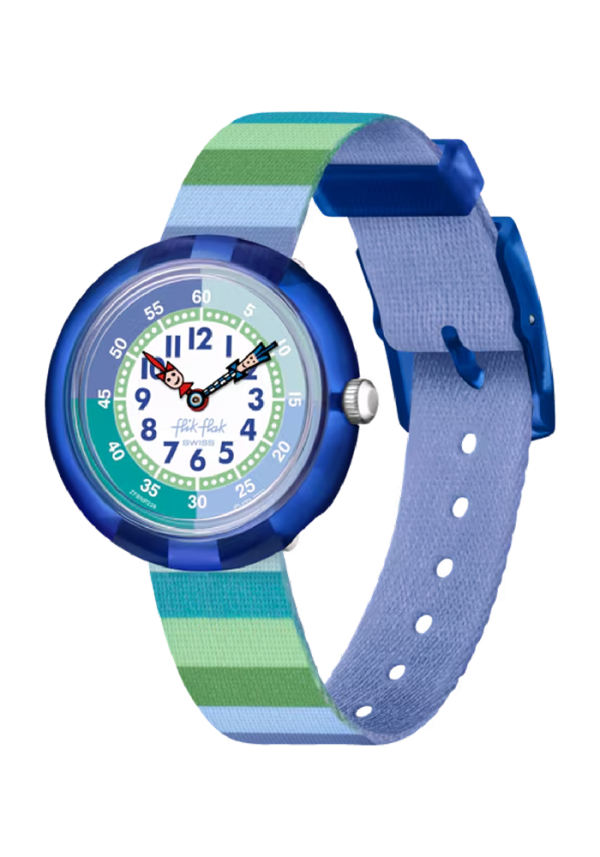 Flik Flak Organized Chaos STRIPY GREEN FBNP226 in Ravensburg