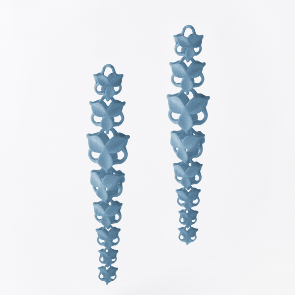 FABNORA Fabnora Blossom Anhänger lang Topaz Blue FB8PE-01TP in Ravensburg